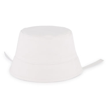Gorra para el sol KARL LAGERFELD para niño y teen blanca bordada